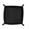 Customized Saffiano Leather Tray Organizer Des Leather Organizer For Jewelry Display Storage Tray Plates