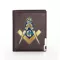 New Free And Accepted Masons Men's Wlet Leather Se For Men Credit Card Holder Ort Me Slim Cn Money Bags