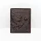 Vintage Dragon Crocodile Men WLET COWHIDE BIFOLD CN POCET FLOWER HORSE PANDA WLET Leather Men Ort Se