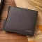 Ort Vertic Men Wlet Leather Wlet Cn Se Me Multi-Function Card Holders Bag Ca Money Se