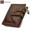 Disnoci Genuine Leather Wlet Men Card Holder Cn Se Rfid T Wlet Man Mini Vlet Passport Cer