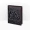 Vintage Dragon Crocodile Men WLET COWHIDE BIFOLD CN POCET FLOWER HORSE PANDA WLET Leather Men Ort Se