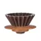 Ceramic Handmade Origami Cup Hand-Made Coffee Filter Cup V60 Funnel Drip Cup Multiple Colors Availble
