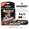 Hohner® Rocket ฮาร์โมนิก้า 10 ช่อง คีย์ G ใช้ลมเป่าน้อย เสียงดัง ซีรี่ย์ Progressive - เมาท์ออแกน Harmonica Key G + แถมฟ