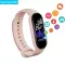 HyperGuider Smart Watch Sport Fitness Tracker Pedometer Heart Rate Bluetooth Blue Pressure Macle Men's Smart Bracelet M5
