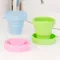 1PC Folding Cup Silicone Portable Multi-Function Collapsible Gargle Cup Drinking Cup Cup Travel Camping Telescopic Mug