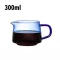 Heat-Resistant Glass Coffee Pot Glass Coffee Drinks and Water Pot Set HouseHold Hand Sharing Pot Kitchen Supplies