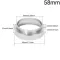 304 Stainless Steel Non Pressurized Coffee Filter 58mm Basket 1/2/clean Cup Triple Portafilter Filters
