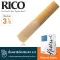 Rico™ DCR1035 Reserve Series ลิ้นคลาริเน็ต Bb เบอร์ 3 1/2 จำนวน 10 ชิ้น  ลิ้นปี่คลาริเน็ต เบอร์ 3.5 , Bb Clarinet Reed