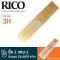 Rico ™ RSF10ASX3H Select Jazz Series, Soco Fon Alto, No. 3H, Alto Tongue, No. 3H, EB Alto Sax Reed 3H **