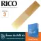 Rico™ RJB1030 Royal Series ลิ้นแซกโซโฟน อัลโต้ เบอร์ 3 จำนวน 10 ชิ้น ลิ้นอัลโต้แซก เบอร์ 3, Eb Alto Sax Reed 3 ** สิน