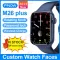 M26 Plus Smartwatch IWO 13 Pro Series 6 RELOGIO 1.77 inch Wireless M26Plus Charging Smart Mask PK DT100