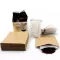 50/100/200 Set Combination Coffee Filter Bags and Kraft Paper Coffee Bag Portable Office Travel Drip Coffee Filters Tools Set