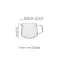 Hand Brewed Coffee Filter Set With V60 Porcelain Coffee Hand Brewing Pots Pour Over Coffee Kettle Pot Dripper Stand Cup 304