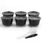 For NESCAFE DOLCE GUSTO COFFEE FILERS CAPSULE POD RESABLE Reusable Dolci Gusto Coffee Tea Dripper Cup Baskets Spoon Brush