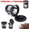 Reusable 3 PCS COFFEE FILFEE SPOON REFILEE CAFFEE CAPSUSSOSSO COFFEE FILFEE MAKER KITCHEN GADGETS