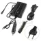 8pcs Vers Lap Charger Adapter Adjustable Portable Charger 100w 9-15v Eu Plug For Lap In Car Notebo