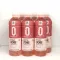 6 bottles of the concept of Water 0 calories, lychee odor 500ml