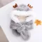 Cute Rabbit 'S Fur Femed Horn Scarf Hat Winter Protector Korean Warm Thickhats Party Hat HiP-Hop Hat