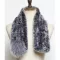 Russian Women Genuine Knitted Rex Rabbit Fur Scarfs Real Rex Rabbit Fur Scarf Winter Warm 100%natural Fur Scarves