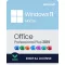Microsoft Windows 11 Home License + Office 2019 Pro Plus License 32&64 bit - 1 PC