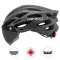 Cairbull 3เลนส์หมวกกันน็อคขี่จักรยานจักรยานไฟท้ายจักรยาน In-Mold MTB ความปลอดภัยกลางแจ้ง Ricing หมวกกันน็อกที่ถอดออกได้ Visor แว่นตา