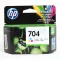 HP ตลับหมึก 704 COL CN693AA