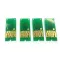 T1281-T1284 Ink Auto Reset Chip 1281R 4 Color Inkjet Printer Refill Ink Cartridge SX235W S22 SX125 SX440W SX430W