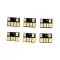 Einkshop 6pk Auto Reset Chip Compatible For Hp 72 Cartridge Chips For Hp Designjet T610 T620 T770 T790 T1120 T1200 T1300 Printer