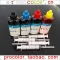 CISS DYE INK Refill Kits for HP 680S Deskjet Ink Advantage 3636 3776 3777 4675 2138 2675 5075 Inkjet Cartridge Printer