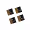 Einkshop 655 Compatible Auto Reset Chip Replacement For Hp 655 For Deskjet 3525 4615 4625 5525 6520 6525 6625 Printer
