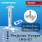 Vertex Projector Hanger ขาแขวนโปรเจคเตอร์ รุ่น LHG-07 สีขาว แทน LHG-06  ปรับก้ม เงย เอียงซ้าย/ขวา LHG07 LHG06 - by Office Link