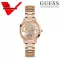 GUESS นาฬิกาข้อมือรุ่น QUATTRO CLEAR GW0300L3 สีโรสโกล ของแท้รับประกัน CMG 2 ปี สินค้าใหม่ของแท้