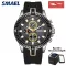 SMAEL Fashion Men's Watches Waterproof 30M Casual Chronograph Watches Dress Business Wristwatch 9088