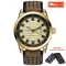 SMAEL 2020 Watch Men Fashion Waterproof 3BAR Leather Strap Watch Quartz 9120