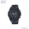 Men's Casio Edivice Chronograph stainless steel strap model EFR-S567DC-1vudf. Black dial EFR-S567DC-1A.