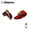 D'Addario® 4CSH4 / 5CSH4 ปิ๊กนิ้ว ปิ๊กนิ้วชี้ + ปิ๊กนิ้วโป้ง วัสดุเซลลูลอยด์ ลายกละน้ำตาล Finger + Thumb Pick ** Made