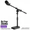 On Stage® MS7920B Boom Mike stand for the drum bass Base drummint microphone stand, 20-35 cm. Bass Drum/Boom Combo Stand