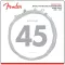Fender® สายกีตาร์เบส 5 สาย 045/125 แบบนิกเกิล ของแท้ 100% รุ่น 7250-5M Medium .045 - .125 ** Made in USA **