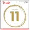 Fender®, airy guitar, No. 11 80/20 Bronze 100% authentic, 70CL Custom Light .011 - .052 ** Made in USA **