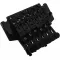 PARAMOUNT TREMOLO FLOYD ROSE Electric Bridge, Double -LOCK BL003BK system - Black Rose Tremolo Bridge
