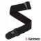 D'Addario®, airy guitar sash / guitar sash / guitar strap, 2 inch wide, CORE POLYPROPYLENE GUITAR STRAP