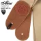 Alice Guitar Strap, guitar strap, cotton, artificial leather With a guitar head tie model A040-S01 White + free guitar