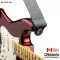 D'Addario® Auto Lock Skater Strap Skater Gray guitar strap, cotton, automatic pins, 2 inches wide // made in canada