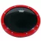 Remo® Practice Pad™ แป้นซ้อมกลอง ขนาด 6"  สีแดง ใช้หนัง Ambassador® Ebony®  รุ่น RT-0006-58 แป้นซ้อมตีกลองแบบพกพา