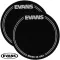Evans ™ Base drum supplement sheet For 2 single packs, EQPB1 EQ Black Nylon Single Patch ** Made in USA **