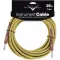 Fender® Custom Shop Tweed, 7.5M guitar jack cable, two sides, 25FT Instrument Cable