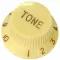 Paramount ปุ่ม Tone กีตาร์ไฟฟ้าทรง Strat รุ่น KPT14IV - สีงาช้าง ปุ่มโทนกีตาร์, Tone Knob