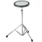Remo® Practice Pad™ แป้นซ้อมกลอง ขนาด 10" รุ่น RT-0010-ST + ขาตั้งแป้นกลอง แป้นซ้อมตีกลองแบบพกพาครบชุด