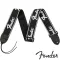 Fender® Running Logo Strap, electric guitar strap / 2 inch wide guitar strap with 100% authentic Fender logo